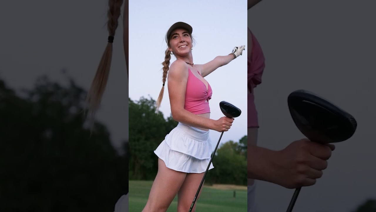 Channeling my inner golf diva with every swing! #golf #golfswing #golfingworld Channeling my inner golf diva with every swing! #golf #golfswing #golfingworld