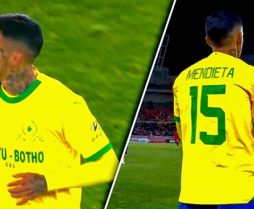 Junior Mendieta DEBUT Vs Sekhukhune United