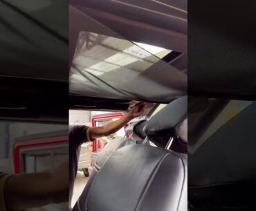 Mahindra Thar મા બહાર થી ફીટ કર્યું સનરૂફ અને મૂનરૂફ #mahindrathar #sunroof #moonroof #automobile