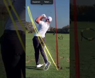 John Rahm Slow Motion Golf Swing 😎👌 #golf #shorts
