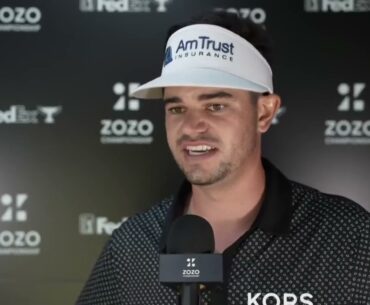 Beau Hossler Sunday Flash Interview 2023 ZOZO Championship