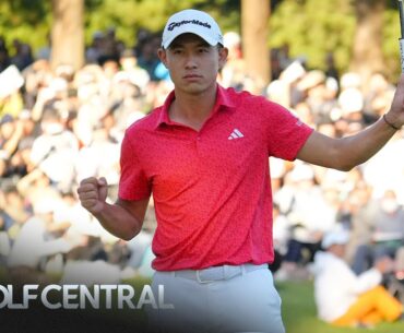 Collin Morikawa's Zozo Championship win 'meant the world' | Golf Central | Golf Channel