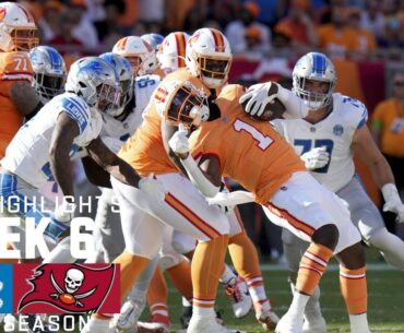 Detroit Lions vs. Tampa Bay Buccaneers | 2023 Week 6 Game Highlights