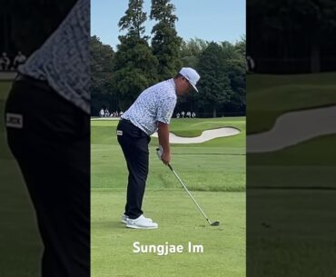 Sungjae Im tee shot at Par 3 ZOZO Championship 2023