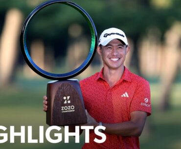 Collin Morikawa's winning highlights from the ZOZO CHAMPIONSHIP | 2023