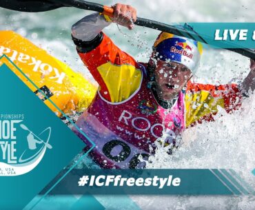 Open Canoe Heats & Finals, M Kayak Heats / 2023 ICF Freestyle World Championships Columbus USA