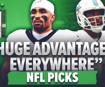 Why the Philadelphia Eagles Will DOMINATE vs Miami Dolphins | NFL Picks | The Action Network Podcast