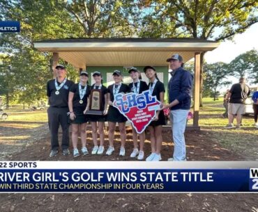 may river girls golf wins state title