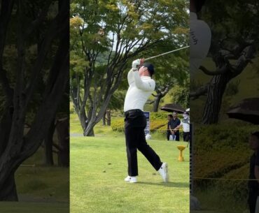 #황도연 프로, 파3, 6번홀(197m), 제대로 눌러치는 롱아이언 티샷 | #KPGA 선수권대회, 에이원CC