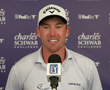 Robbie Shelton Friday Flash Interview 2023 Charles Schwab Challenge