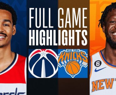 WIZARDS at KNICKS | NBA PRESEASON FULL GAME HIGHLIGHTS | October 18, 2023