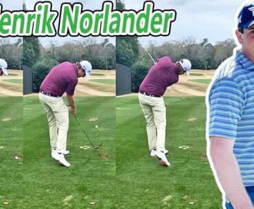 Henrik Norlander ヘンリック・ノルランデル スウェーデンの男子ゴルフ スローモーションスイング!!!