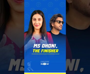 MS Dhoni: Greatest FINISHER?🏏🤔 #shorts #ad #msdhoni