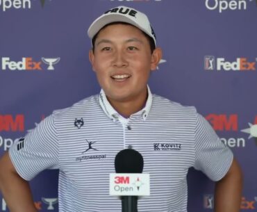 Dylan Wu Sunday Flash Interview 2023 3M Open