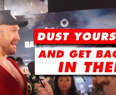 TYSON FURY on Alexander Volkanovski