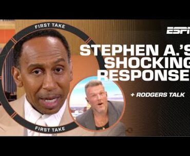 Stephen A. leaves Shannon Sharpe & Pat McAfee SHOCKED over this take 🍿 | First Take