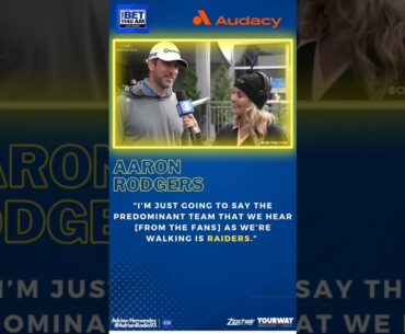Aaron Rodgers loving #raidernation?