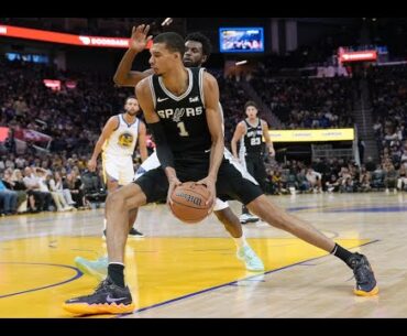 Highlights: Victor Wembanyama's 19 PTS, 5 BLK vs GSW | 2023-24 San Antonio Spurs Season