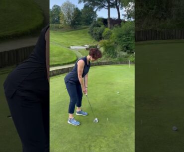 3 putting drills from a golf lesson - Pace, technique and holing out ⛳️ #golf #putting