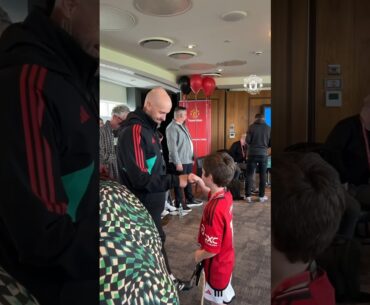 Ten Hag Surprises Our Dream Day ❤️🥹