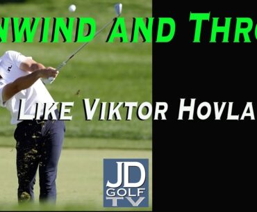 Unwind and Throw: Smash the ball like Viktor Hovland