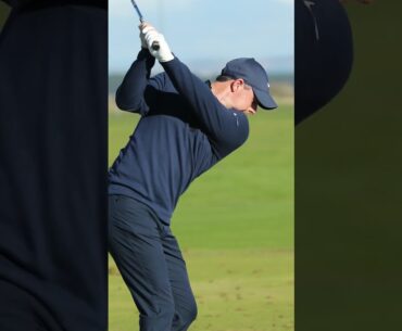Pure swings from Rory on the range during the 2022 #dunhilllinks