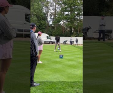 Leon Locksmith Rolle From Rudimental At The BMW PGA Championship Pro-Am 2023 #golf #golfswing