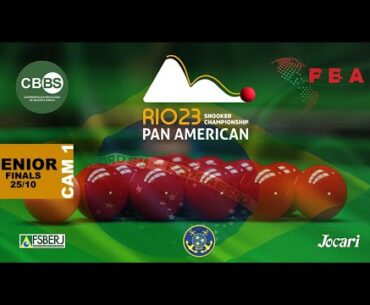 2023 PAN AMERICAN SNOOKER CHAMPIONSHIP | FINALS | CAM 1