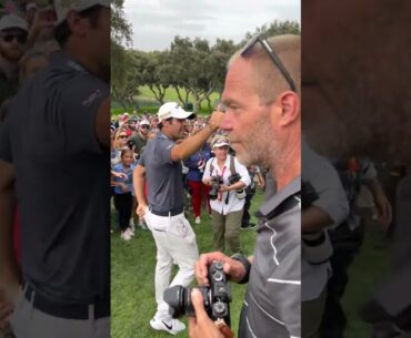 Golf: Winner’s Walk - Last Andalucia Masters, Valderrama #shorts | TA-DAH.TV