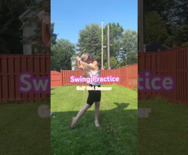 Golf Swing | Golf Vlog #golfgirl #golf #golfer #golfchannel #golfshorts #golfplayer #golfvideo