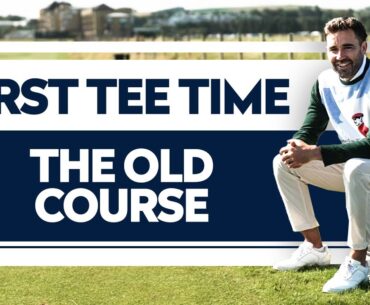 First tee time at the Old Course ⛳️ 🏴󠁧󠁢󠁳󠁣󠁴󠁿 | The Walker Cup