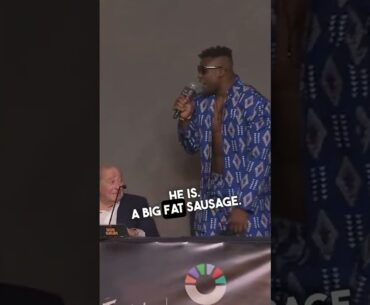 Ngannou had Fury rolling with his comeback 😅