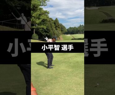 小平智選手のドライバーショットのスイング