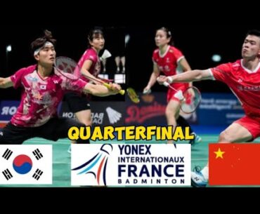 Kim Won Ho/Jeong Na Eun VS Zheng Siwei/Huang Ya Qiong | Quarterfinal Badminton French Open 2023