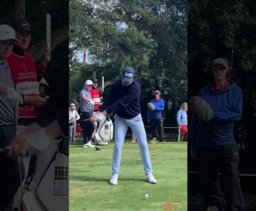 Victor Pérez - Driver Face On - #golf #dpworldtour #golfswing #driver #tourpro