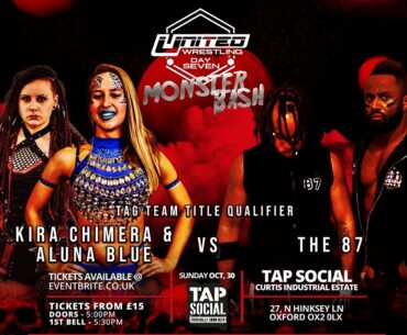 Match 2: Aluna Blue & Kira Chimera Vs The 87