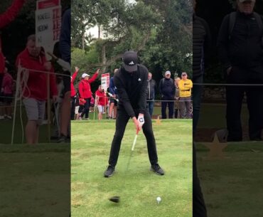 Richard Mansell - Driver Face On - #golf #dpworldtour #golfswing #tourpro #driver