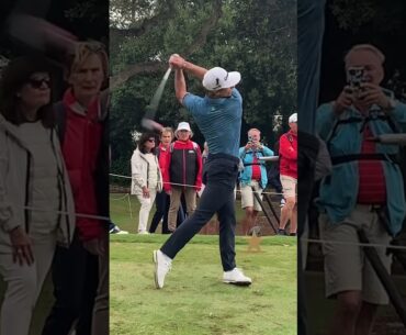 Thorbjorn Olesen - Driver Face On - #golf #dpworldtour #golfswing #tourpro #driver