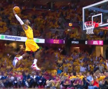 LeBron Dunks But They Get Increasingly More Rare