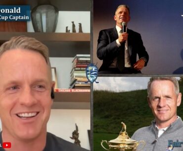 Ryder Cup Europe's Captain Luke Donald EXCLUSIVE INTERVIEW