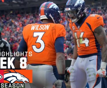 Kansas City Chiefs vs. Denver Broncos Game Highlights | NFL 2023 Week 8