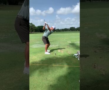 Eric Cole slow motion golf swing motivation!  #golf, #golfshorts , #subforgolf, #alloverthegolf