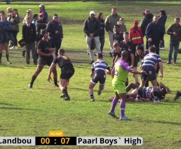 Boland Landbou vs Paarl Boys` High o15A
