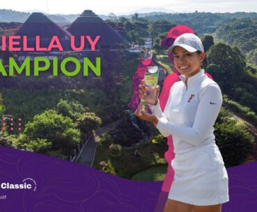 WATCH: Daniella Uy's Interview after winning 2023 ICTSI Forest Hills Classic LPGT Title