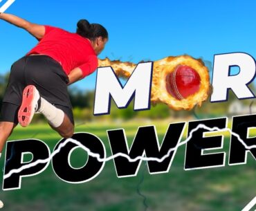IMPROVE your PACE using MEDICINE BALLS | Fast Bowling Drills