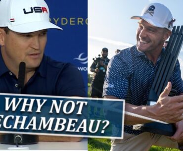 Zach Johnson Asked: Why Not DeChambeau?