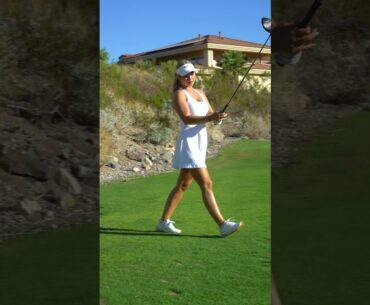 Marilyn Monroe Goes Golfing 😘 (Happy Halloween!)