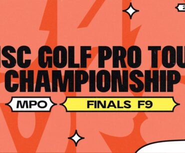 2023 Disc Golf Pro Tour Championship |MPO FINALF9| Wysocki, Klein, Hammes, Robinson| Jomez Disc Golf