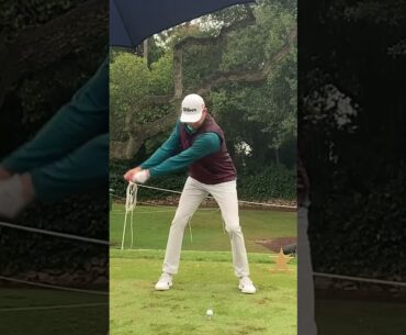 Alexander Knappe - Driver Face On - #dpworldtour #golf #golfswing #driver