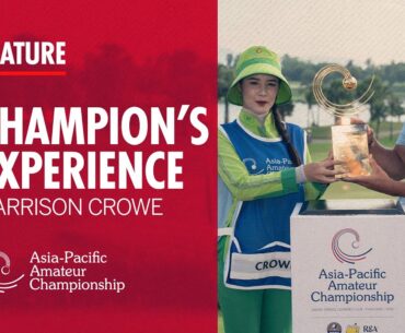 A Champions Experience: Harrison Crowe's Year as Champion | #AAC2023